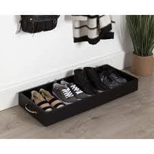 Callaway Multipurpose Rolling Wooden Shoe Storage Tray, 34 x 14 Inches - Bed Bath & Beyond - 20953811