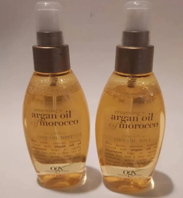 Ogx (2) Renewing+argan Oil Of Morocco Weightless Healing Dry Oil Spray