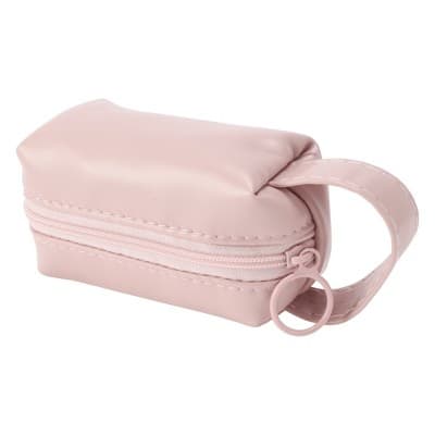 Unique Bargains Women Durable Compact Travel Makeup Bag Pink 1 Pc : Target