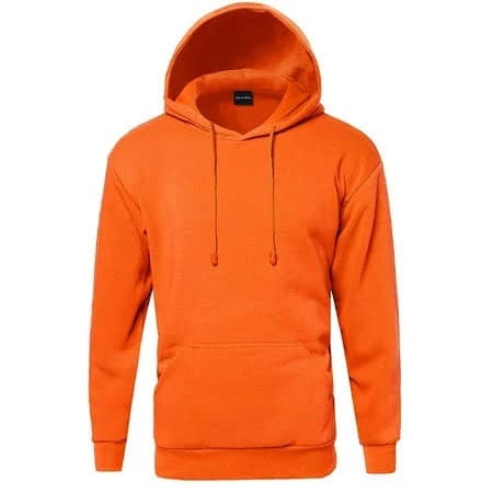 FashionOutfit Men's Basic Fleece Hooded Sweatshirt