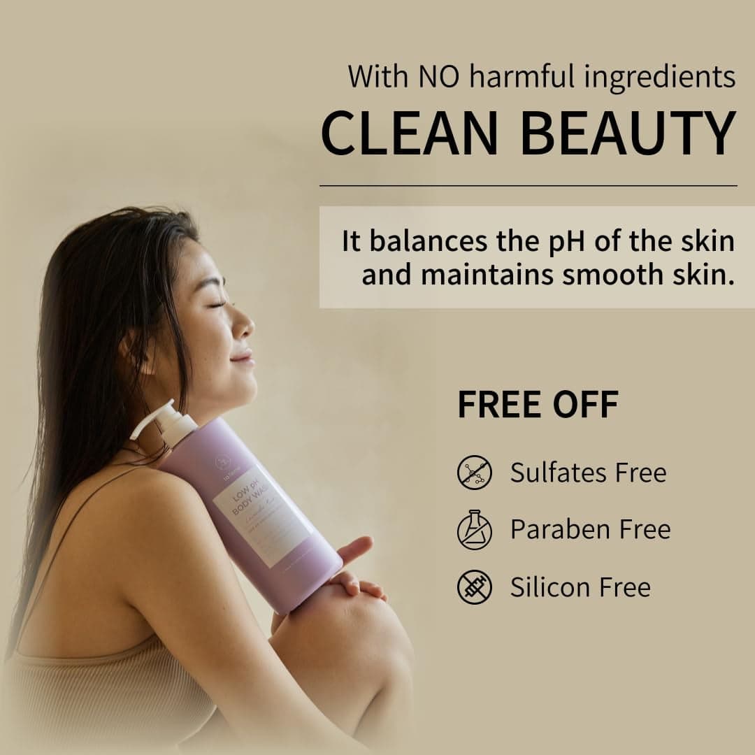 Laferme Low pH Hydrating & Soften Body Wash with Organic Ingredient, For Women & Men, Apple Mint 33.81 FL OZ - Walmart.com