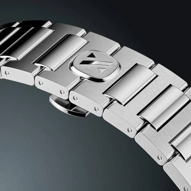 JAXXON JX1 Chronograph Diamond Cut Bezel Watch