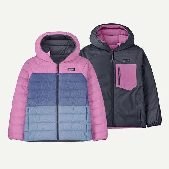 Patagonia Kids' Reversible Down Sweater Hoodie