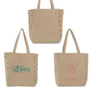 Custom Dog Print Canvas Tote