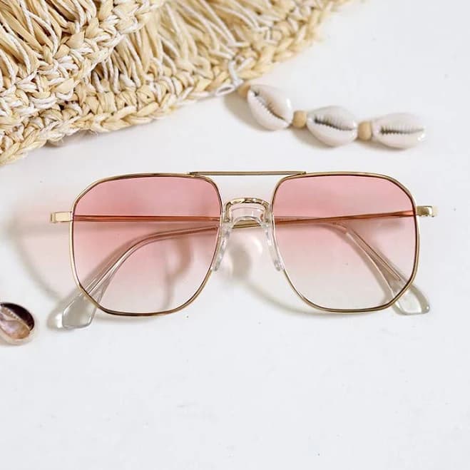 Aviator Metal Sunglasses