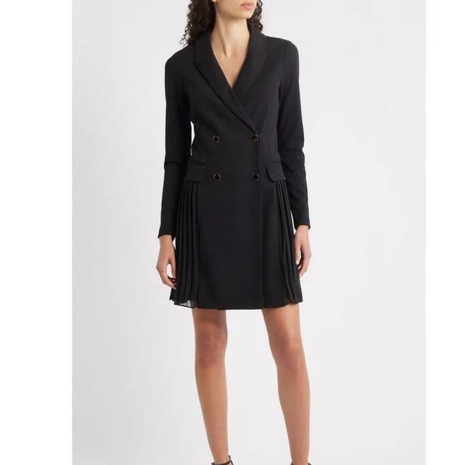 Julia Jordan Crepe Blazer Dress