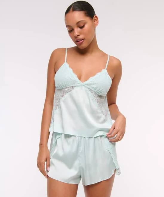 Abercrombie & Fitch Women's Sheer Sleep Cami