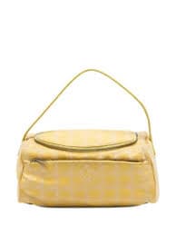 CHANEL Pre-Owned 1990-2000 Medium CC Transparent Shoulder Bag | Gold | FARFETCH