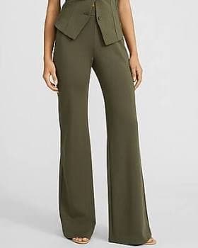 Express Women's High-Waisted Pull-On Ponte Trousers