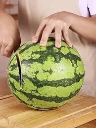 Watermelon Cutter Knife Stainless Steel Windmill Design Easy Cut | eBay