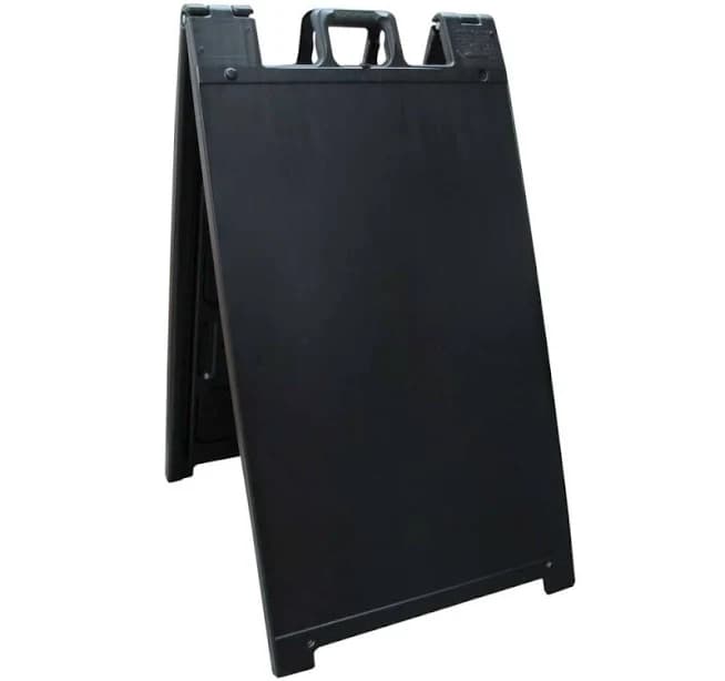 Plasticade Signicade Portable Folding Sidewalk Sign