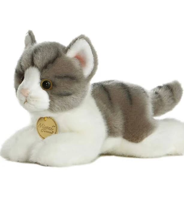 Aurora Miyoni Tabby Cat Soft Toy