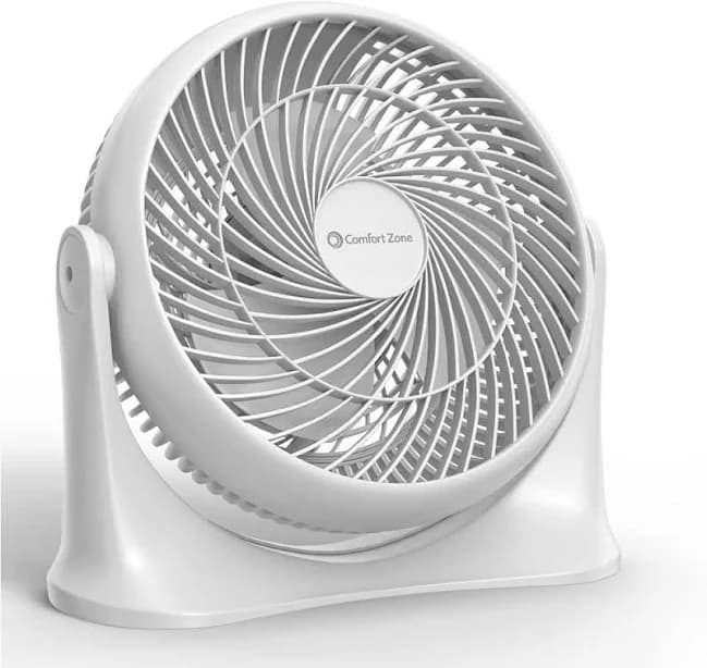 Comfort Zone 11-Inch High-Velocity Tabletop Air Circulator Fan