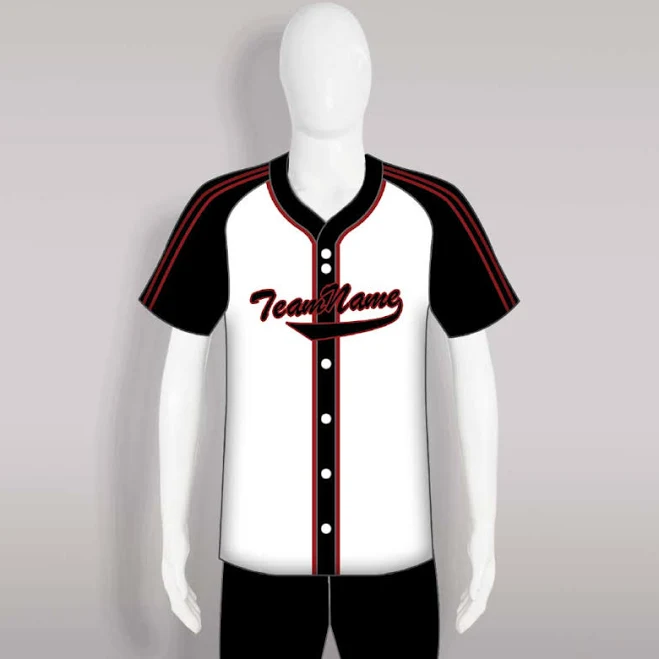 GNBSporting Custom Full Button Raglan Baseball Jersey