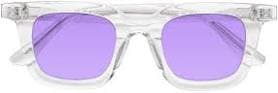 Hipster Thick Square Tinted Sunglasses Sunwear Lenses