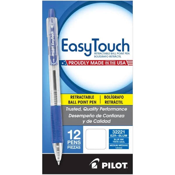 Pilot EasyTouch Ballpoint Pen Retractable