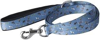 Dover Saddlery Dover Dog Printed 6' Leash - Jumping Horse - One Size