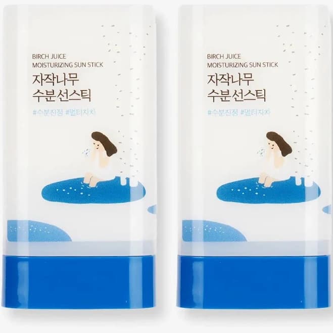 Birch Moisturizing Sun Stick SPF 50+ PA++++ Duo Set (19g*2ea)