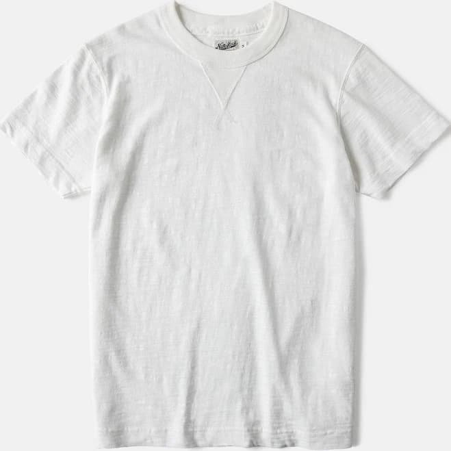 Bronson Mfg Heavyweight Cotton V-Shaped Tubular Gusset T-Shirt