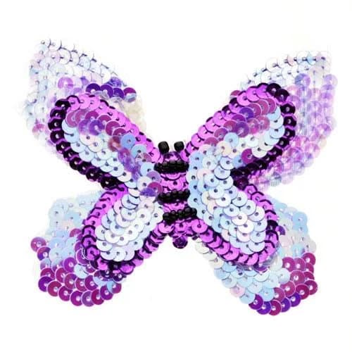 Karin's Garden Sequin Butterfly Pinch Clip