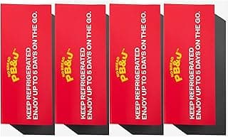 Mid-Day Squares | No Bread PB&J Snack Bars | 1.23 Oz each, 4 Packs (48 Squares) | Made with Real Ingredients, 6g Plant Protein, 4g Fiber, Gluten Free, Plant-Based