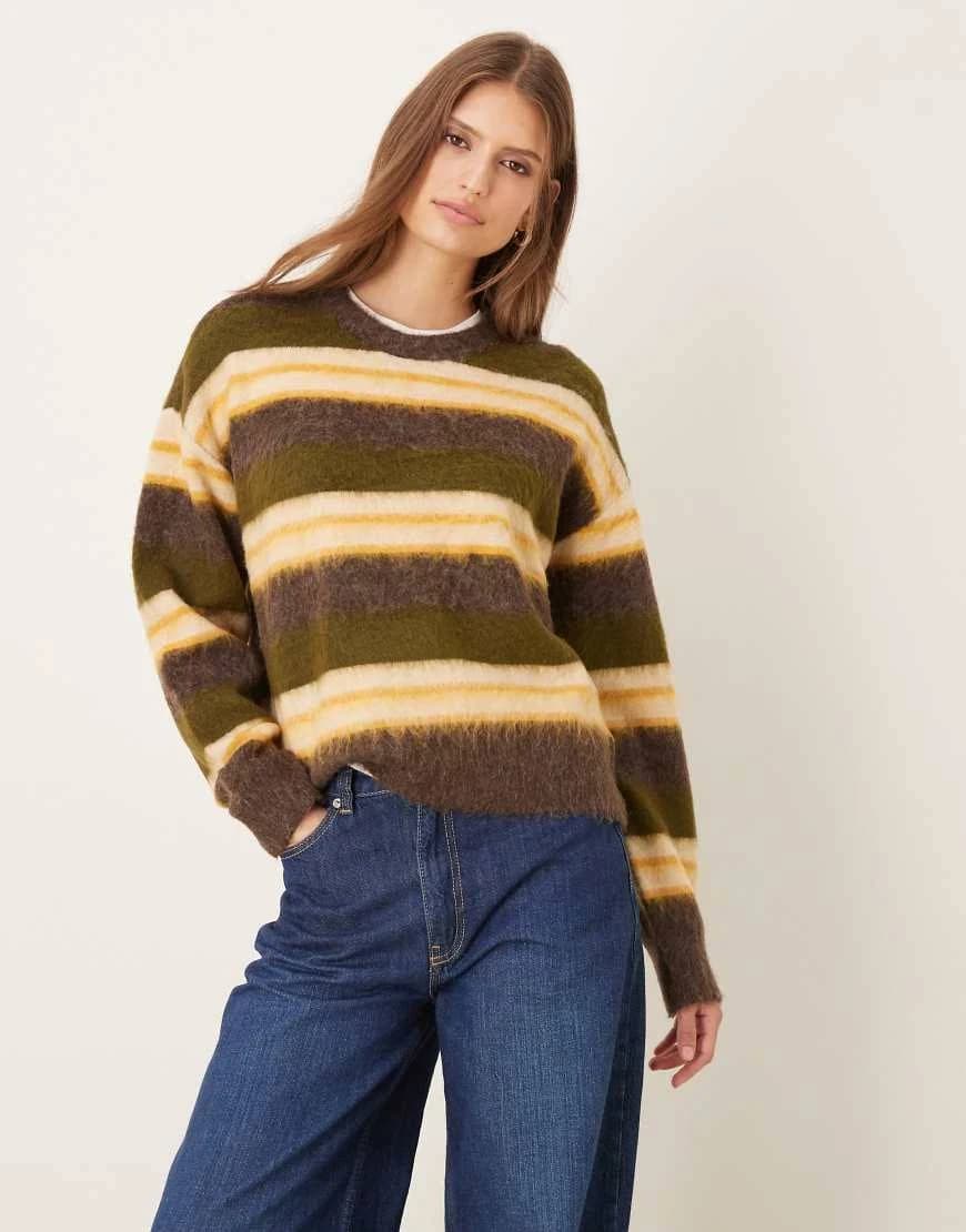 JJXX Knit Sweater with Stripes