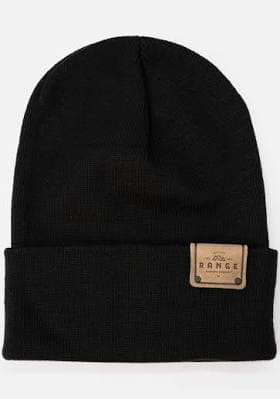 Range Leather Knit Beanie