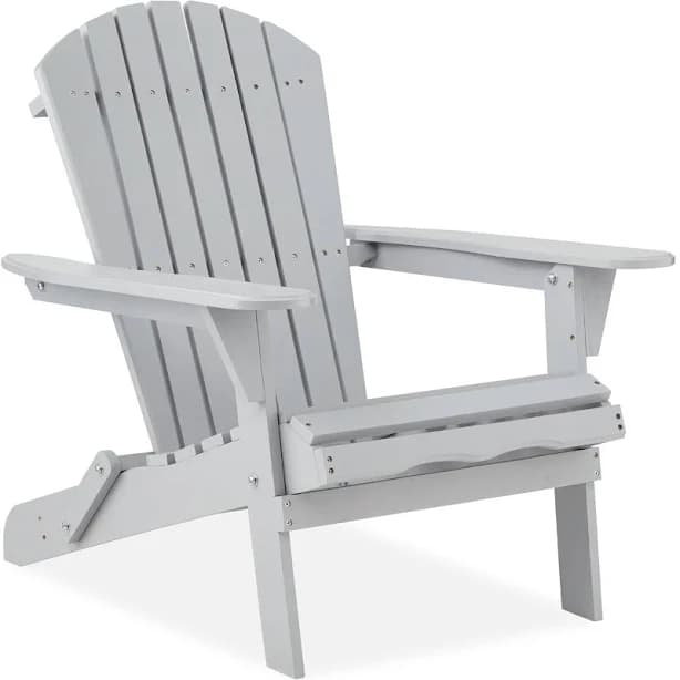 Best Choice Products Folding Adirondack Chair