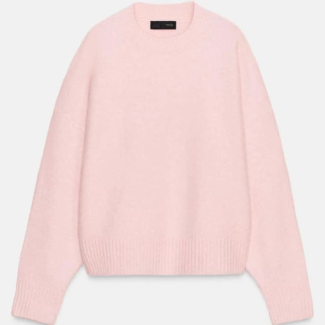 Woman Zara Soft Knit Sweater