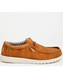 HEYDUDE Men's Wally Classic Shoes - Moc Toe | Boot Barn