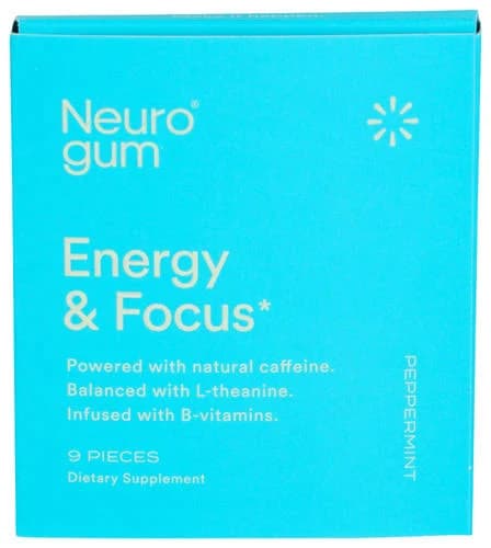 Neuro Gum Energy & Focus Peppermint 9 ct