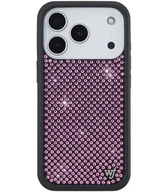 Wildflower Rhinestone iPhone case