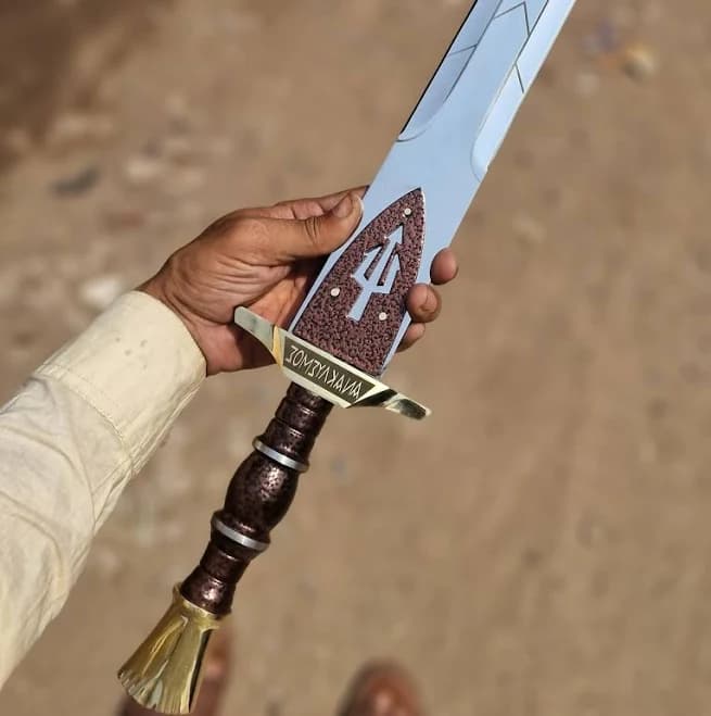 Handmade Riptide Sword Replica: Percy Jackson Cosplay, Greek Mythology Gift