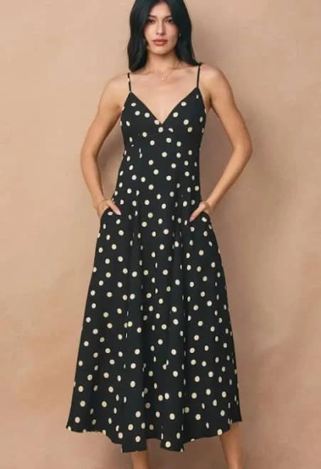 Dolores Polka Dot Maxi