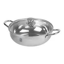 KOTO Premium Stainless Steel Divided Hot Pot