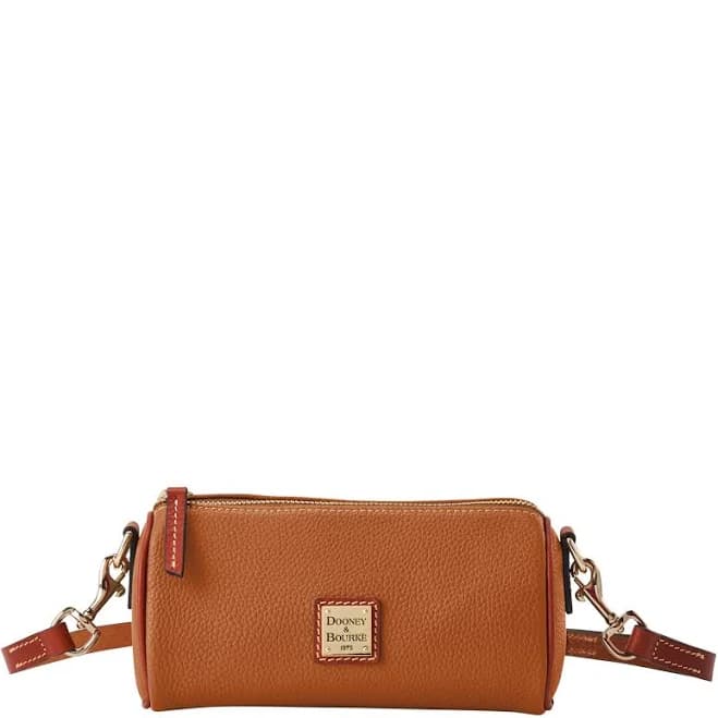 Dooney & Bourke Women's Pebble Grain Barrel Leather Crossbody Bag