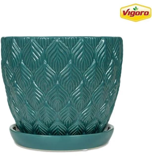 Vigoro Colusa Small Ceramic Planter