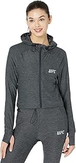 Long Sleeve Full Zip Hooded Jacket for Women – Blended Polyester – Raglan Sleeves – Front Zipper Closure