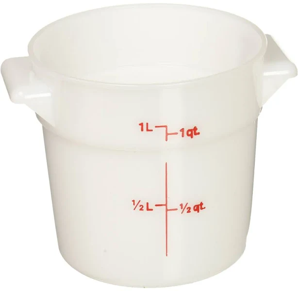 Cambro 1 Qt. Round Food Storage Container