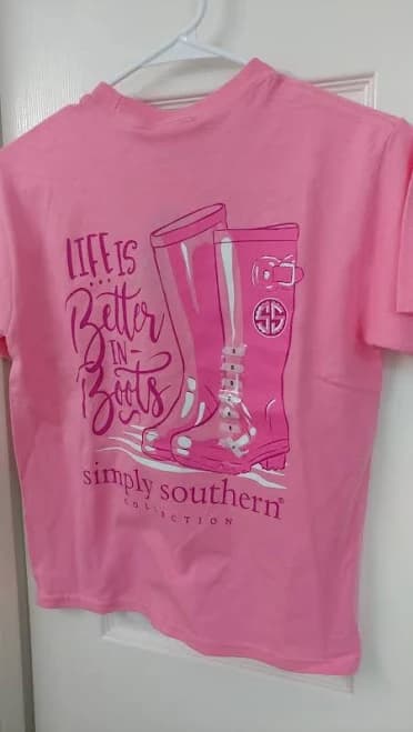 Simply Southern Boots Graphic T-Shirt