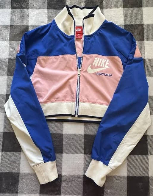 Nike Women's Sportswear Archive Cropped Track Jacket