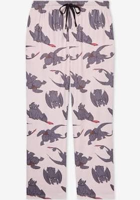 Dreamworks How to Train Your Dragon Toothless Sleep Pants