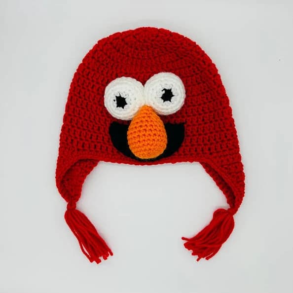 Elmo Inspried Hat