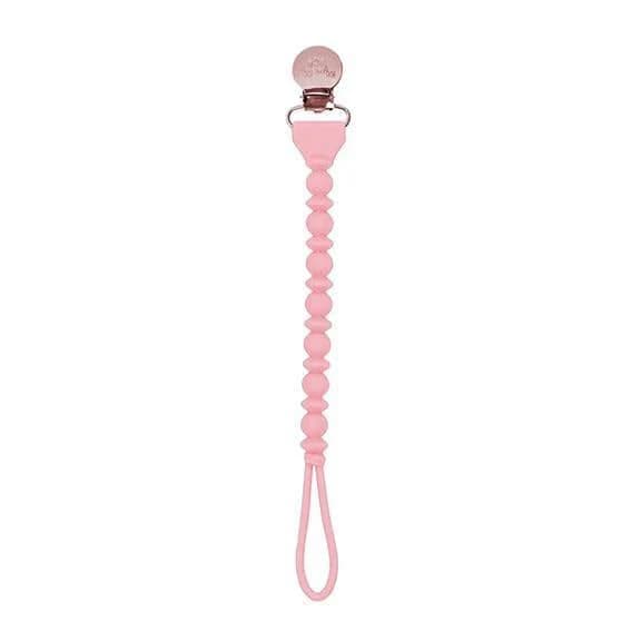 Itzy Ritzy Cyber Sweetie Strap Beaded Pacifier Clip