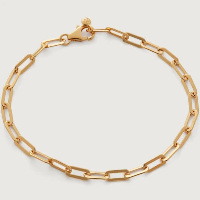 Monica Vinader Deco Link Chain Bracelet