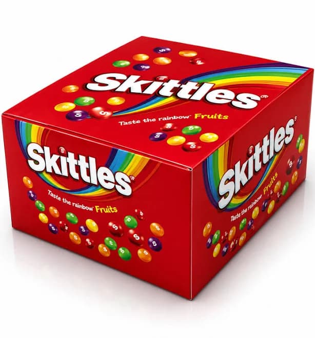 Skittles Tube - Full Box (12 pack)