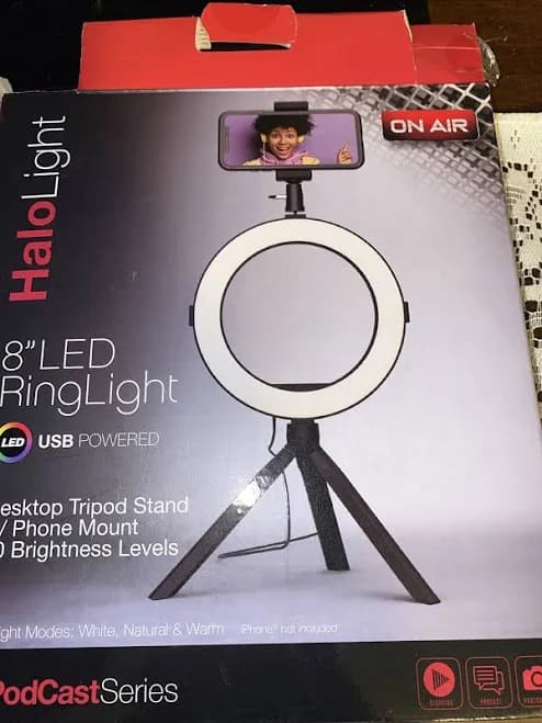 On Air Aura LED Ring Light