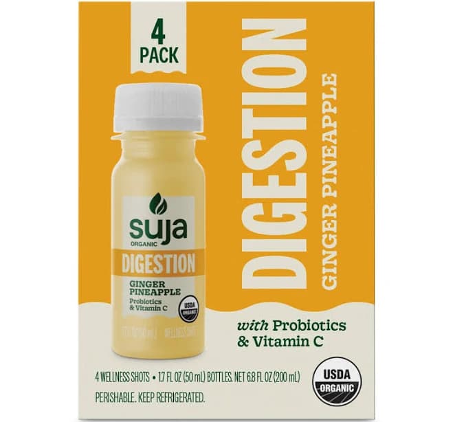 Suja Organic Digestion Ginger Pineapple Shots