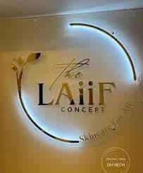 3D Round Business Logo Sign
