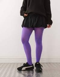 Reclaimed Vintage purple tights | ASOS